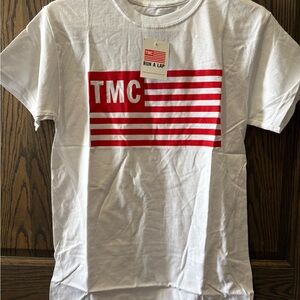 The Marathon Clothing Men’s TMC Red and White Tee
